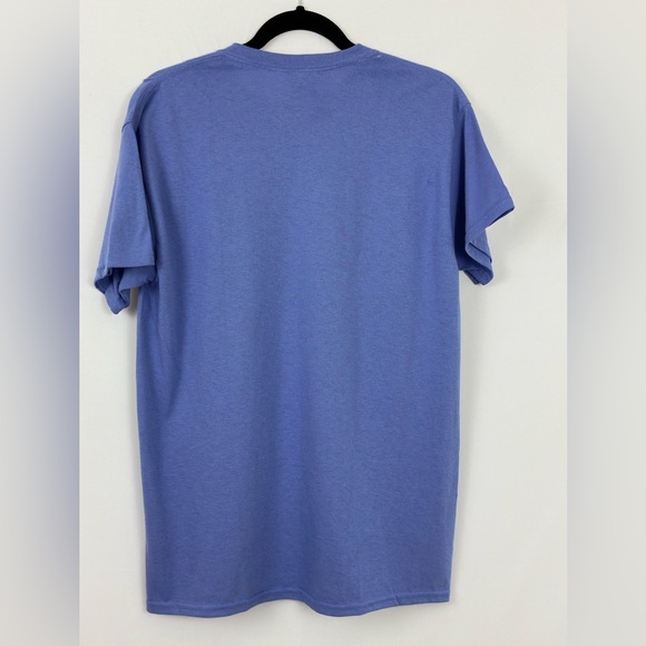 RIVER IS WILD ( Unisex) Purple Short Sleeve Crew Neck Cotton T-Shirt Med… - Picture 4 of 5